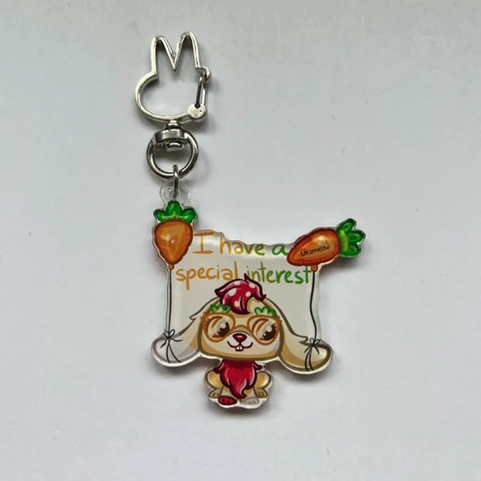 Porte-clés LPS lapin bélier 2086