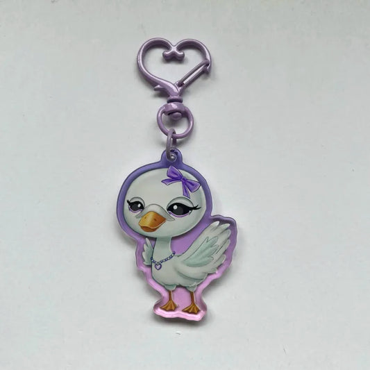 LPS swan keychain 1391