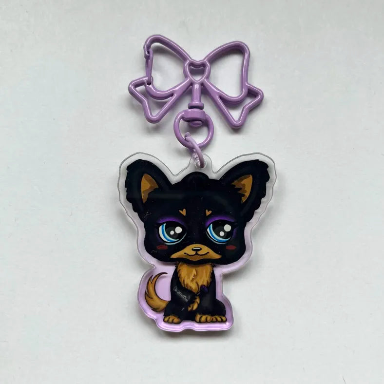 LPS chihuahua keyring 1571