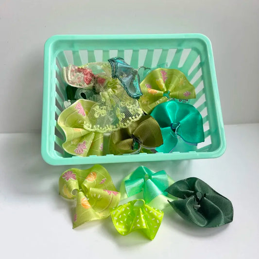 LPS Skirts in shades of green