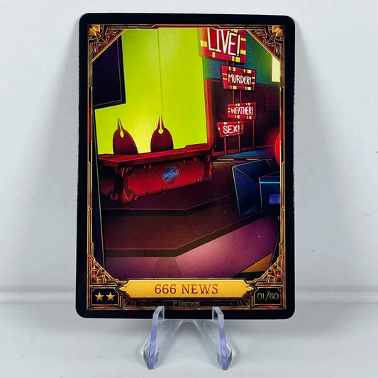 Carte Hazbin Hotel 01/60 : 666 NEWS