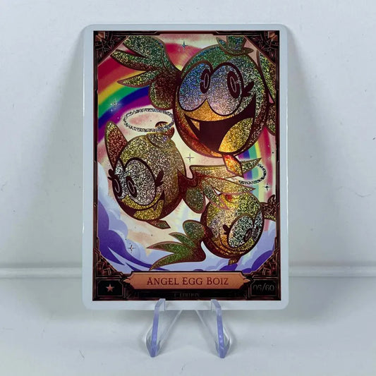 Hazbin Hotel Card 05/60: ANGEL'S EGG BOIZ Foil