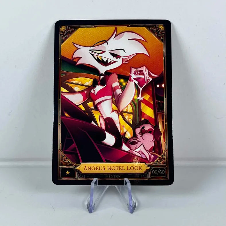 Hazbin Hotel Card 06/60: ANGEL'S HOTEL LOOK