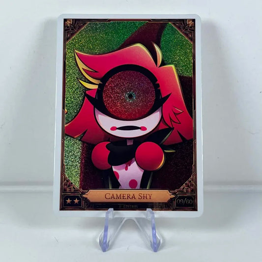 Carte Hazbin Hotel 09/60 : CAMERA SHY Foil