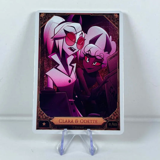 Hazbin Hotel Card 11/60: CLARA & ODETTE Foil