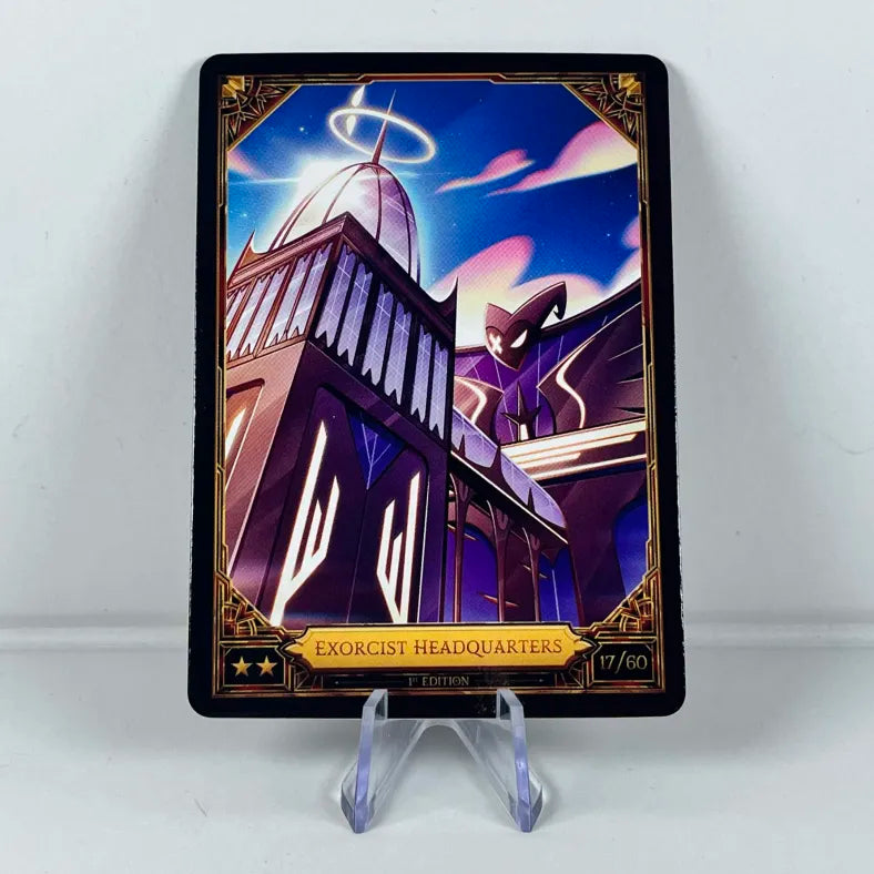 Carte Hazbin Hotel 17/60 : EXORCIST HEADQUARTERS