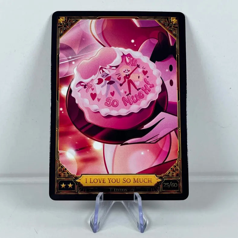 Carte Hazbin Hotel 25/60 : I LOVE YOU SO MUCH