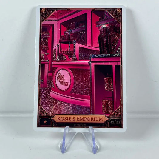 Hazbin Hotel Card 42/60: ROSIE'S EMPORIUM Foil