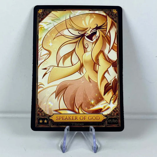Hazbin Hotel Card 45/60: SPEAKER OF GOD