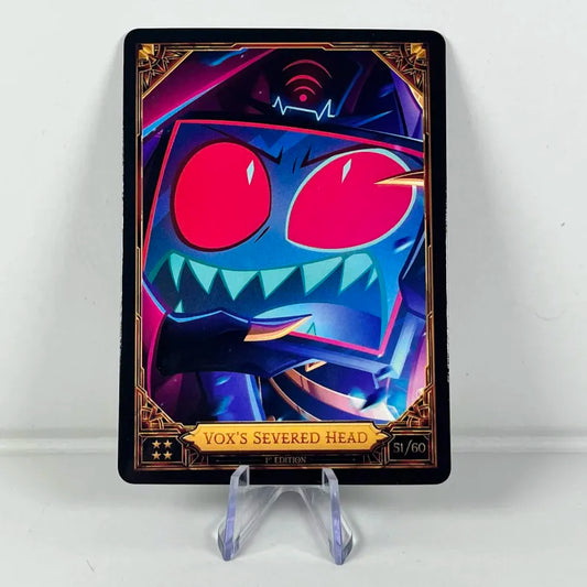 Hazbin Hotel Card 51/60: VOX'S SEVERED HEAD