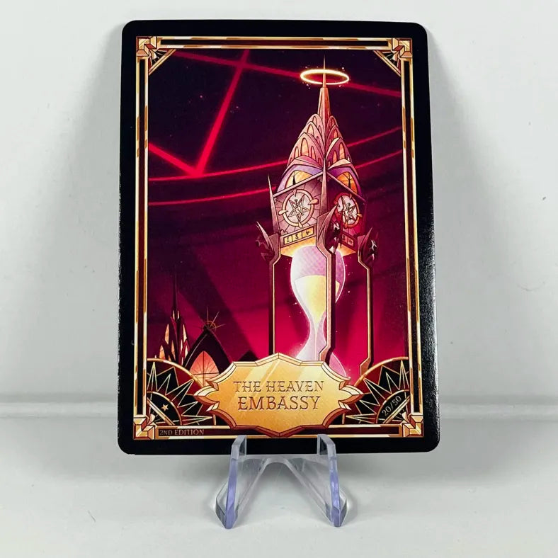 Hazbin Hotel Card 20/50: THE HEAVEN EMBASSY