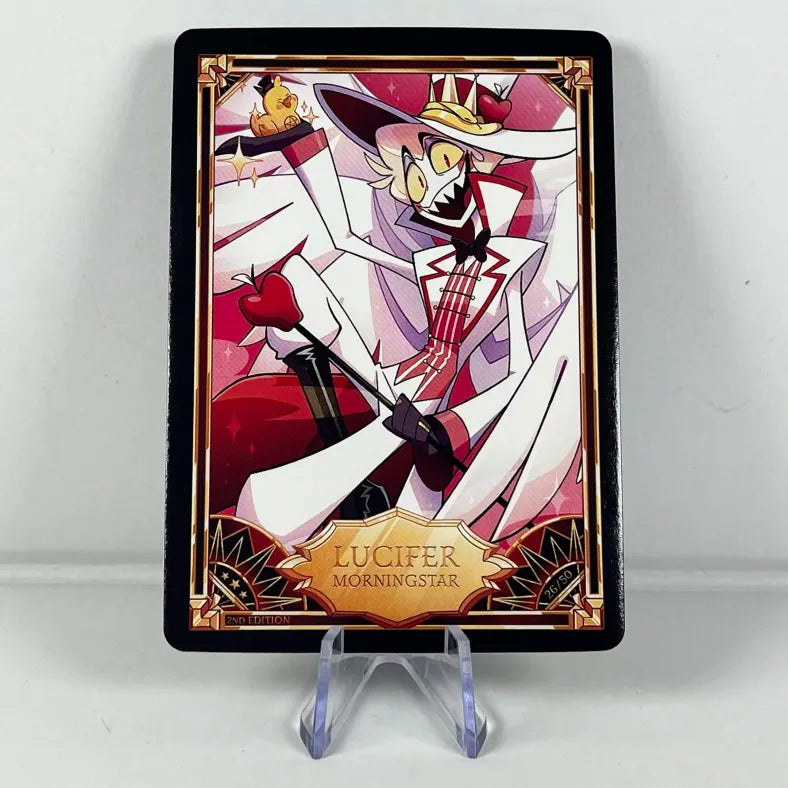 Carte Hazbin Hotel 26/50 :  LUCIFER MORNINGSTAR