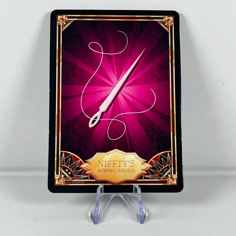 Carte Hazbin Hotel 31/50 :  NIFFTY'S SEWING NEEDLE