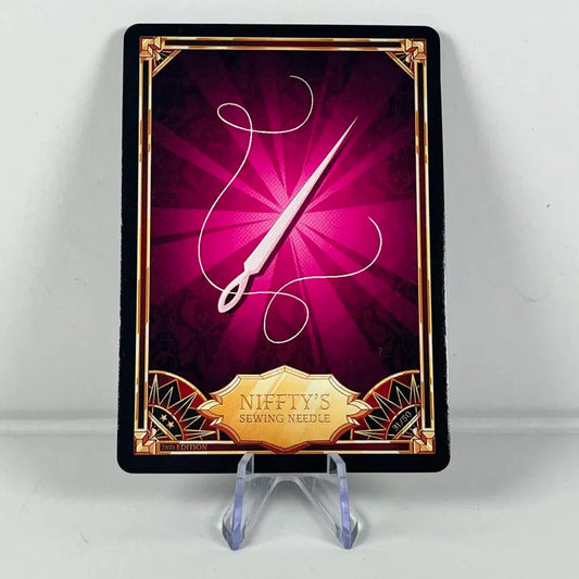 Carte Hazbin Hotel 31/50 :  NIFFTY'S SEWING NEEDLE