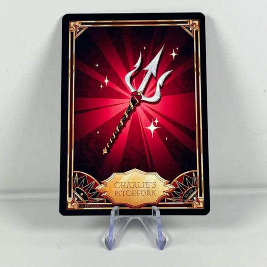 Carte Hazbin Hotel 10/50 : CHARLIE'S PITCHFORK