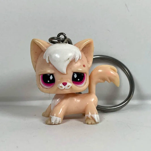 Porte-clés officiel LPS chat angora