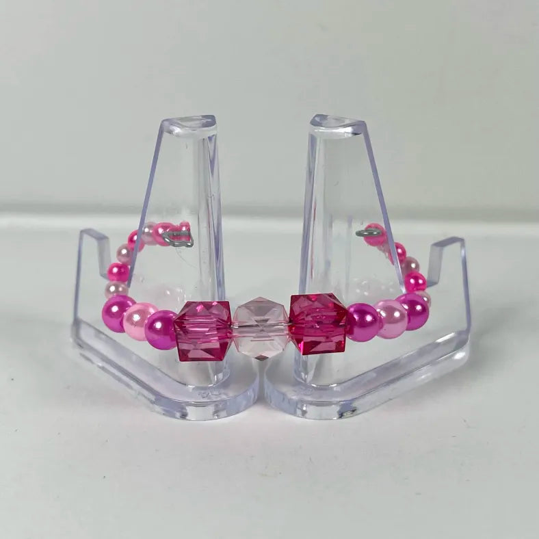 Couronne LPS cristaux roses