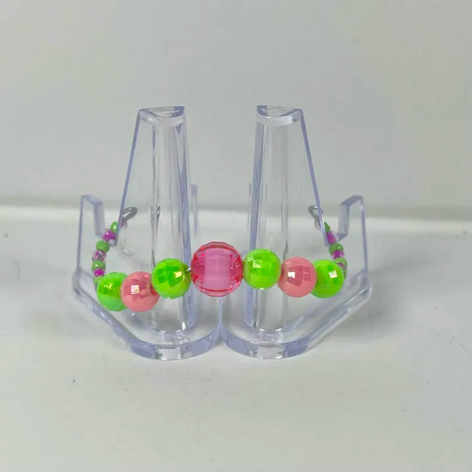 Couronne LPS rose et verte