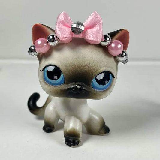 Pastel Pink and Silver LPS Crown