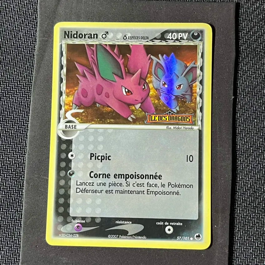 Pokémon Card Nidoran Delta Species Reverse Stamp