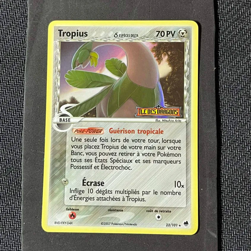 Carte Pokémon Tropius Espèces Delta Reverse Stamp