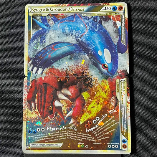 Pokémon Card Kyogre & Groudon LEGEND