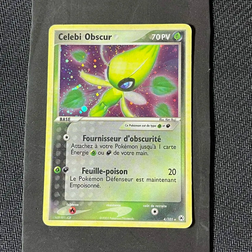 Carte Pokémon Célébi Obscur