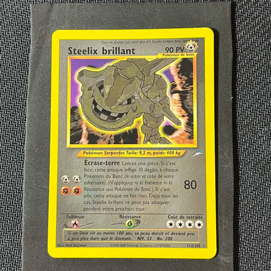 Pokémon Shining Steelix Card