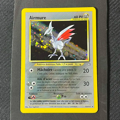 Pokémon Skarmory Rare Holographic Card