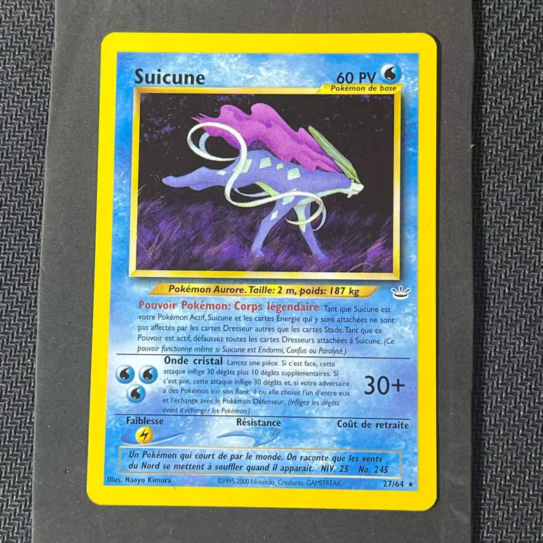 Suicune Neo Revelation Pokémon Card