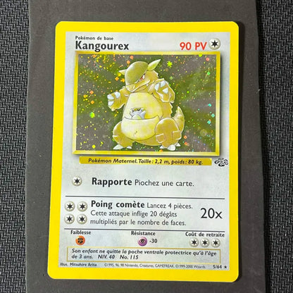Pokémon Kangaskhan Holo Rare Card