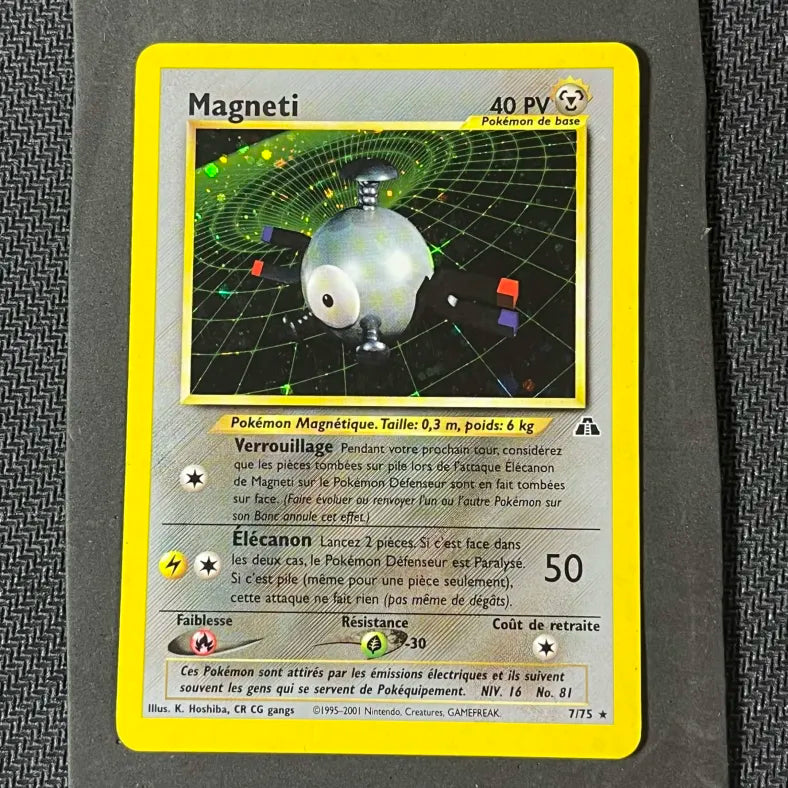 Rare Holo Pokémon Card Magnemite