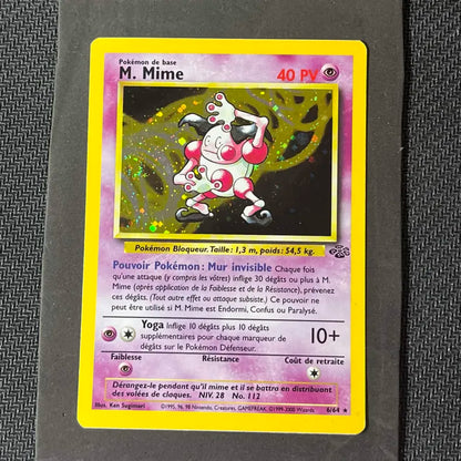Pokémon Card Mr. Mime Holo
