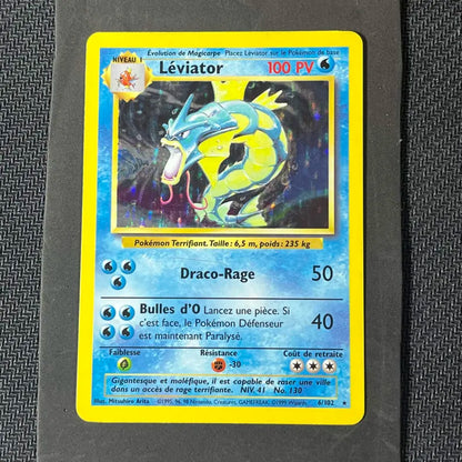 Pokémon Card Gyarados Holo Base Set