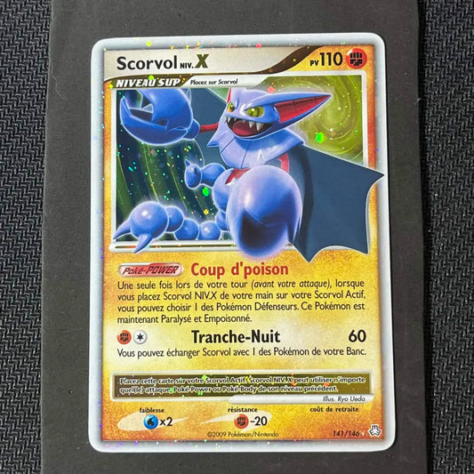 Carte Pokémon Scorvol Niv.X Diamant & Perle Éveil des Légendes