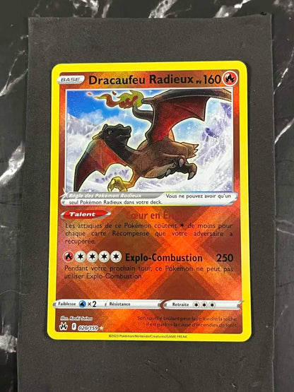 Carte Pokémon Dracaufeu Radieux Zénith Suprême