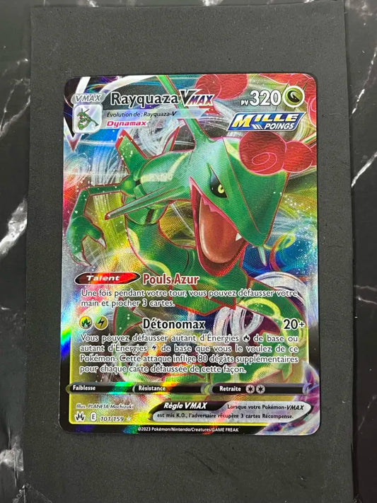 Carte Pokémon Rayquaza Vmax  Zénith Suprême