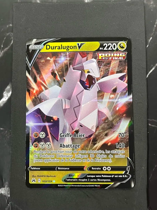 Carte Pokémon Duralugon V Zénith Suprême