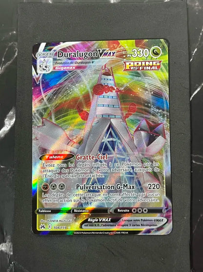 Carte Pokémon Duralugon Vmax  Zénith Suprême
