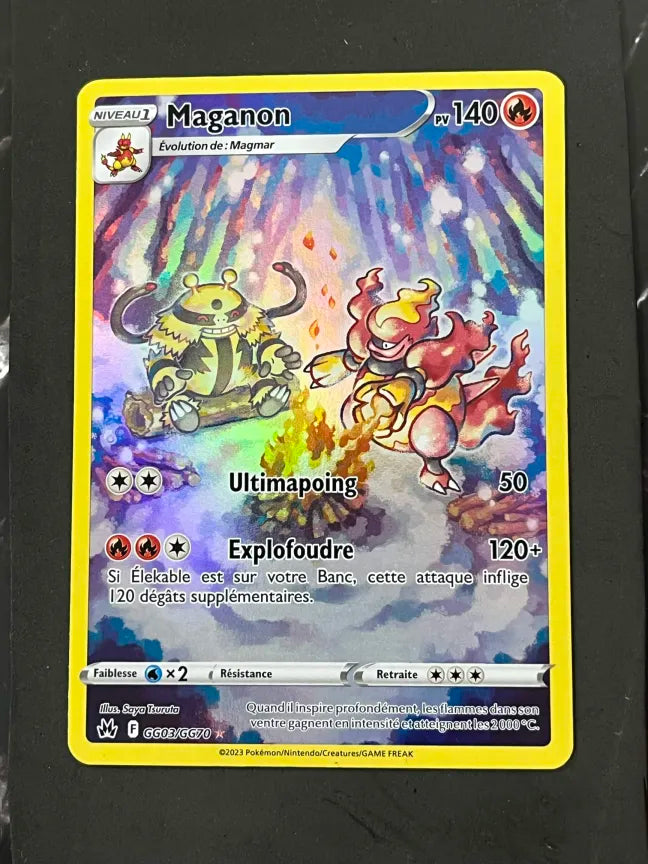 Carte Pokémon Maganon Zénith Suprême