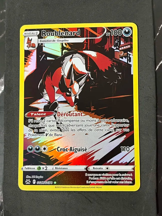 Carte Pokémon Roublenard Zénith Suprême