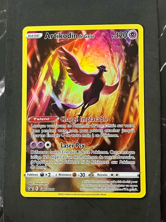 Carte Pokémon Artikodin de Galar Promo Épée et Bouclier