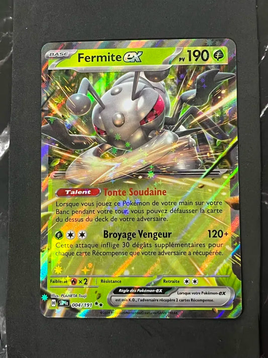 Carte Pokémon Fermite Ex Étincelles Déferlantes