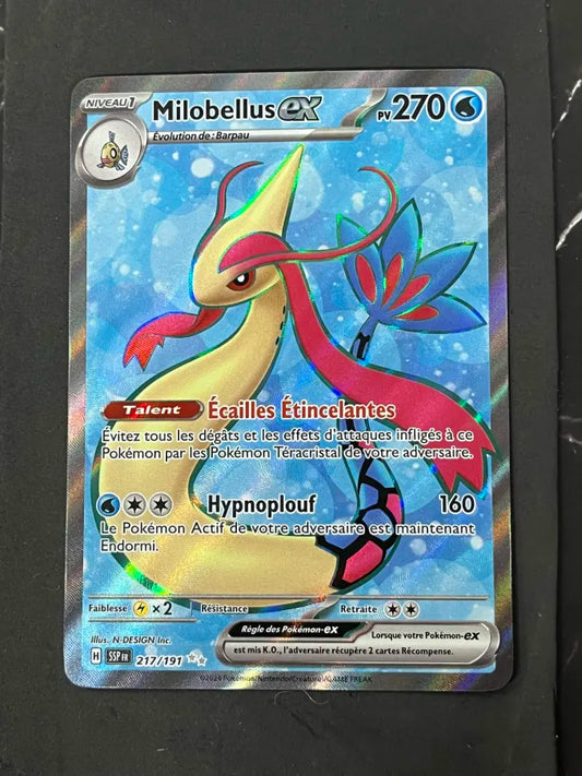 Carte Pokémon Milobellus Ex Étincelles Déferlantes