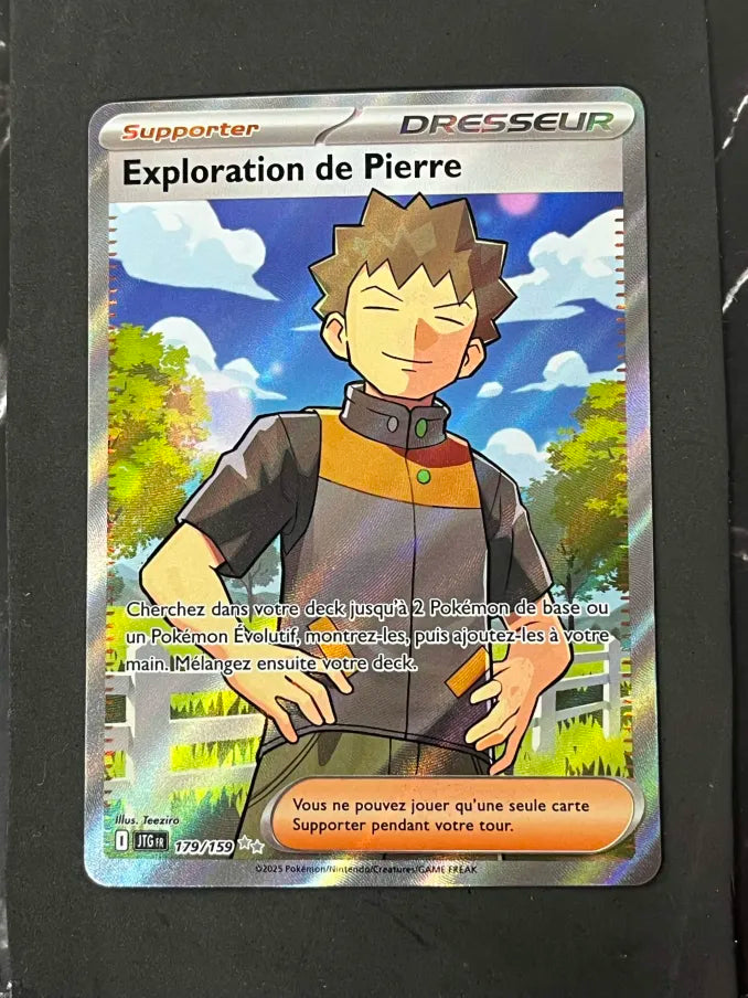 Carte Pokémon Exploration de Pierre Aventures Ensemble