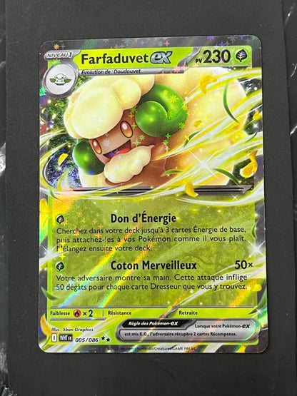 Carte Pokémon Farfaduvet Ex Flamme Blanche