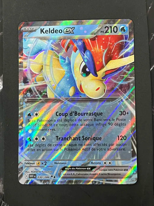 Carte Pokémon Keldeo Ex Flamme Blanche