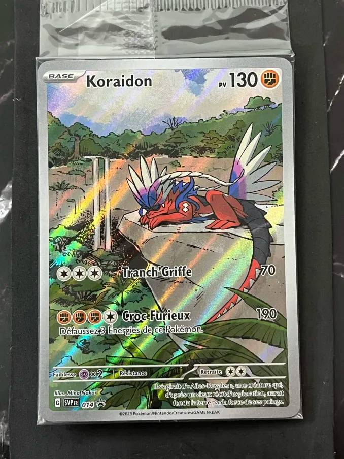 Carte Pokémon Koraidon Promo Écarlate et Violet