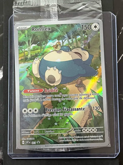Carte Pokémon Ronflex Promo Écarlate et Violet scellé