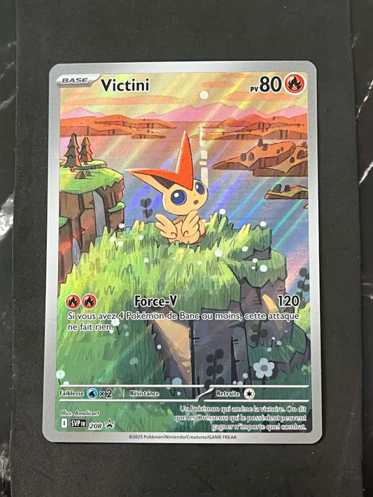 Carte Pokémon Victini Promo Écarlate et Violet